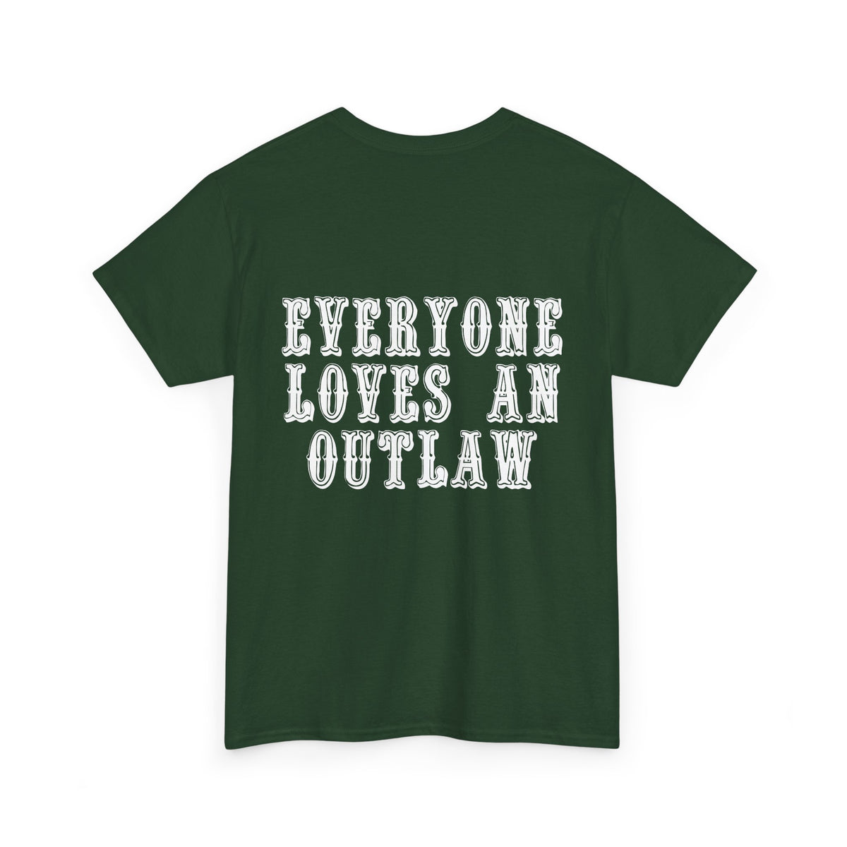 Unisex Heavy Cotton Outlaw (Clean) Tee