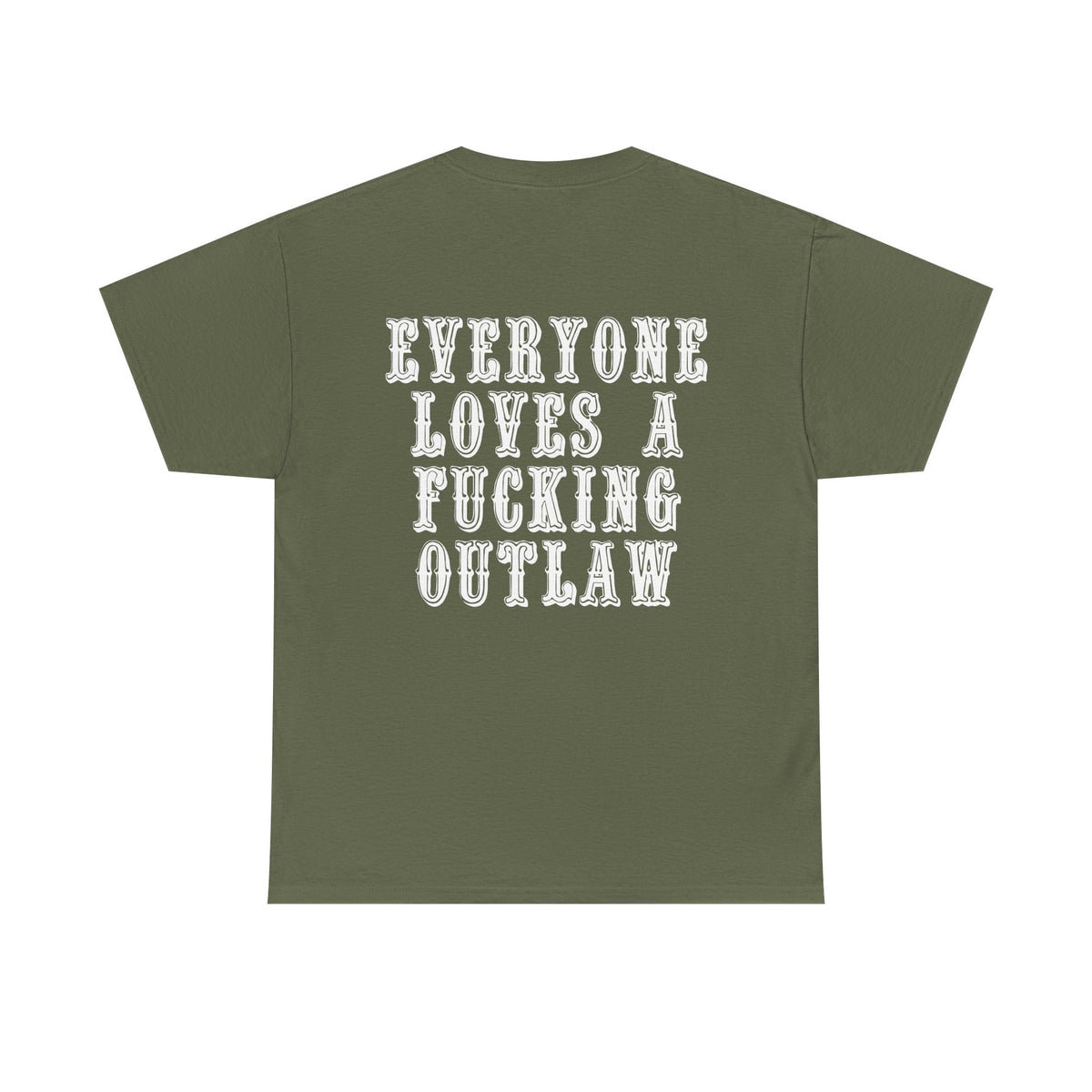 Unisex Heavy Cotton Outlaw (Explicit) Tee