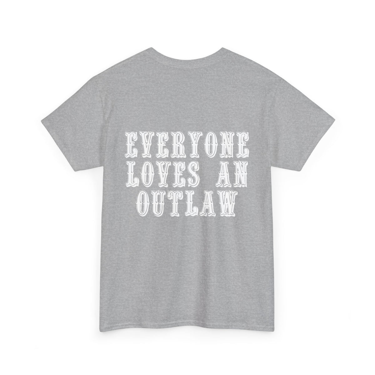 Unisex Heavy Cotton Outlaw (Clean) Tee