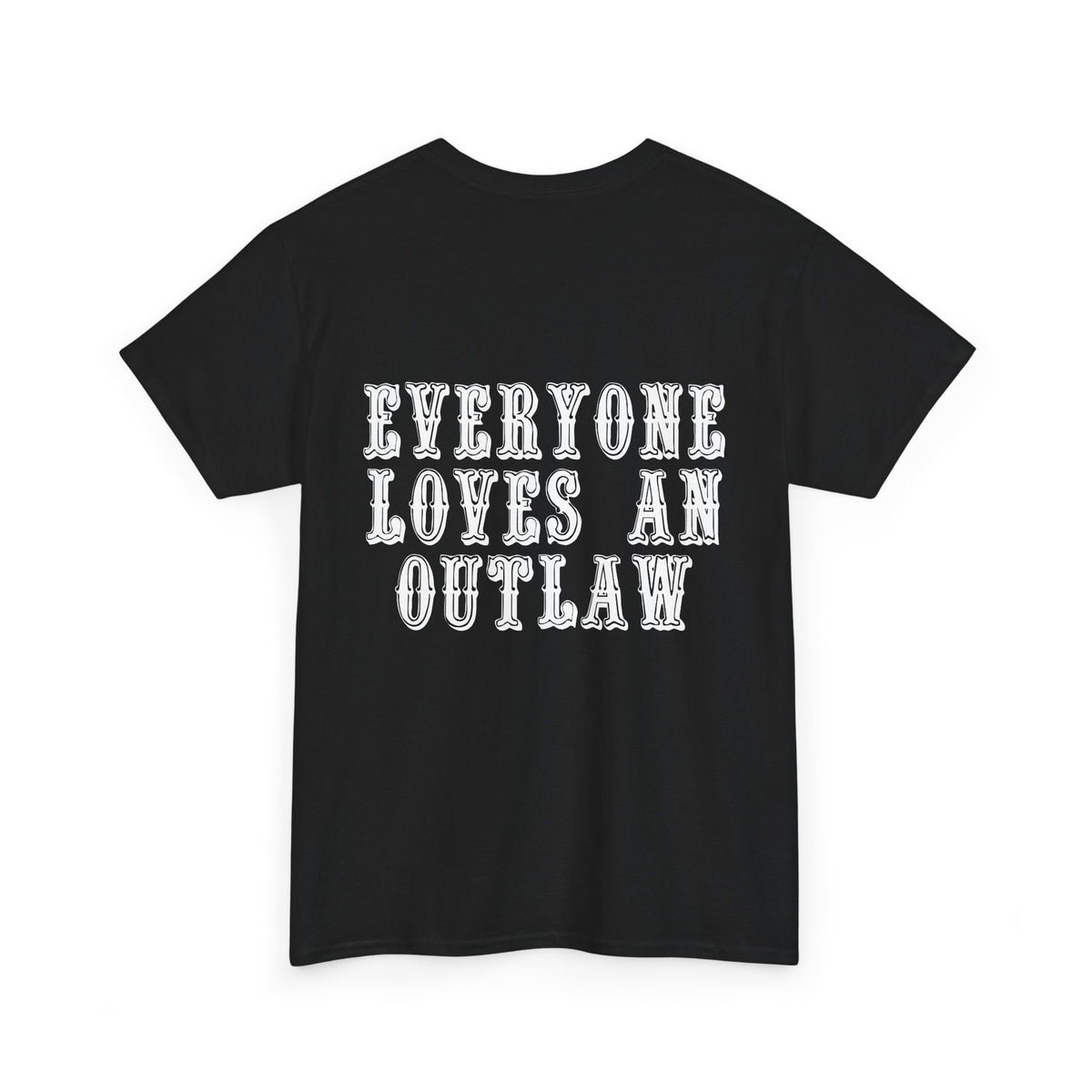 Unisex Heavy Cotton Outlaw (Clean) Tee