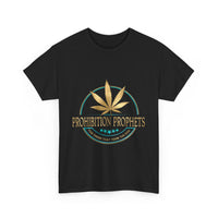 Prohibition Prophets Unisex Heavy Cotton Tee - Relaxed Cannabis Design Available in 28 colors!