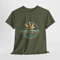 Prohibition Prophets Unisex Heavy Cotton Tee - Relaxed Cannabis Design
