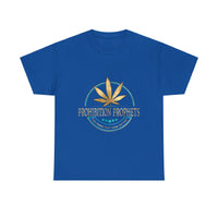 Prohibition Prophets Unisex Heavy Cotton Tee - Relaxed Cannabis Design Available in 28 colors!