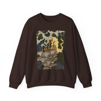 Prohibition Prophets Unisex Crewneck Sweatshirt – Artistic Mushroom Design
