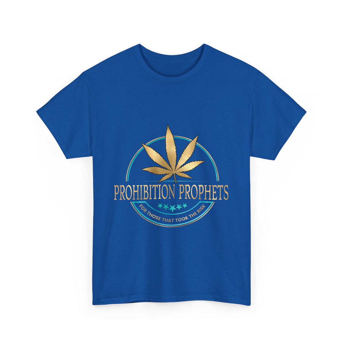 Prohibition Prophets Unisex Heavy Cotton Tee - Relaxed Cannabis Design Available in 28 colors!