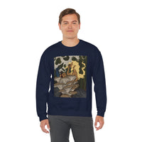 Prohibition Prophets Unisex Crewneck Sweatshirt – Artistic Mushroom Design