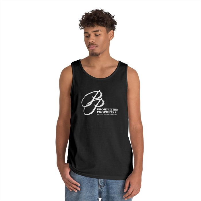 Prohibition Prophets Logo Tank Top — Graphic Logo Sleeveless Shirt
