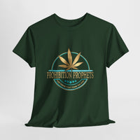 Prohibition Prophets Unisex Heavy Cotton Tee - Relaxed Cannabis Design