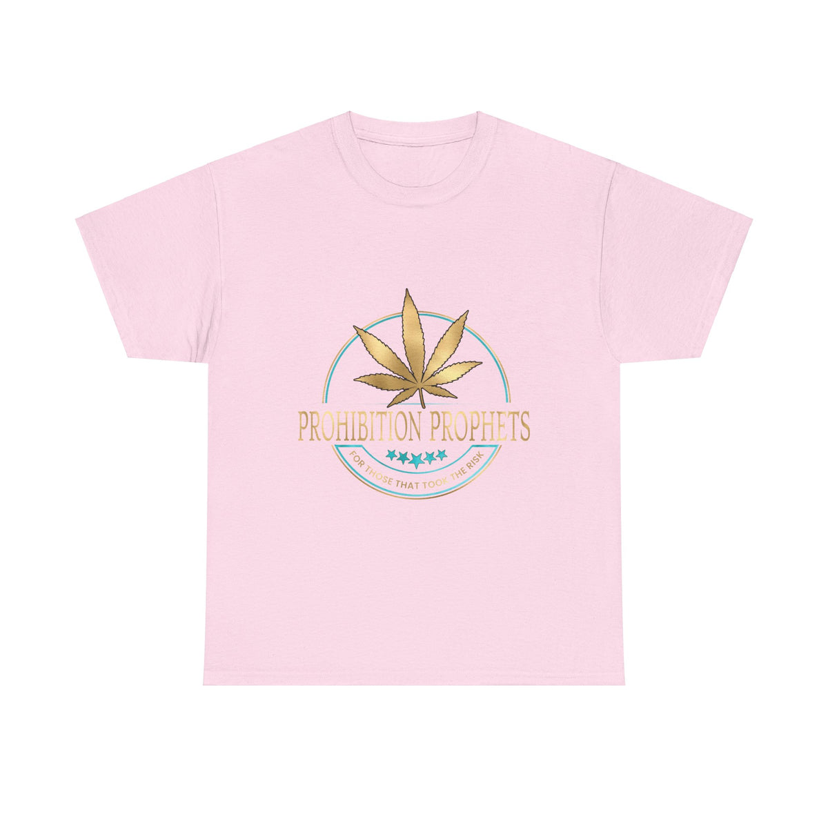 Prohibition Prophets Unisex Heavy Cotton Tee - Relaxed Cannabis Design Available in 28 colors!