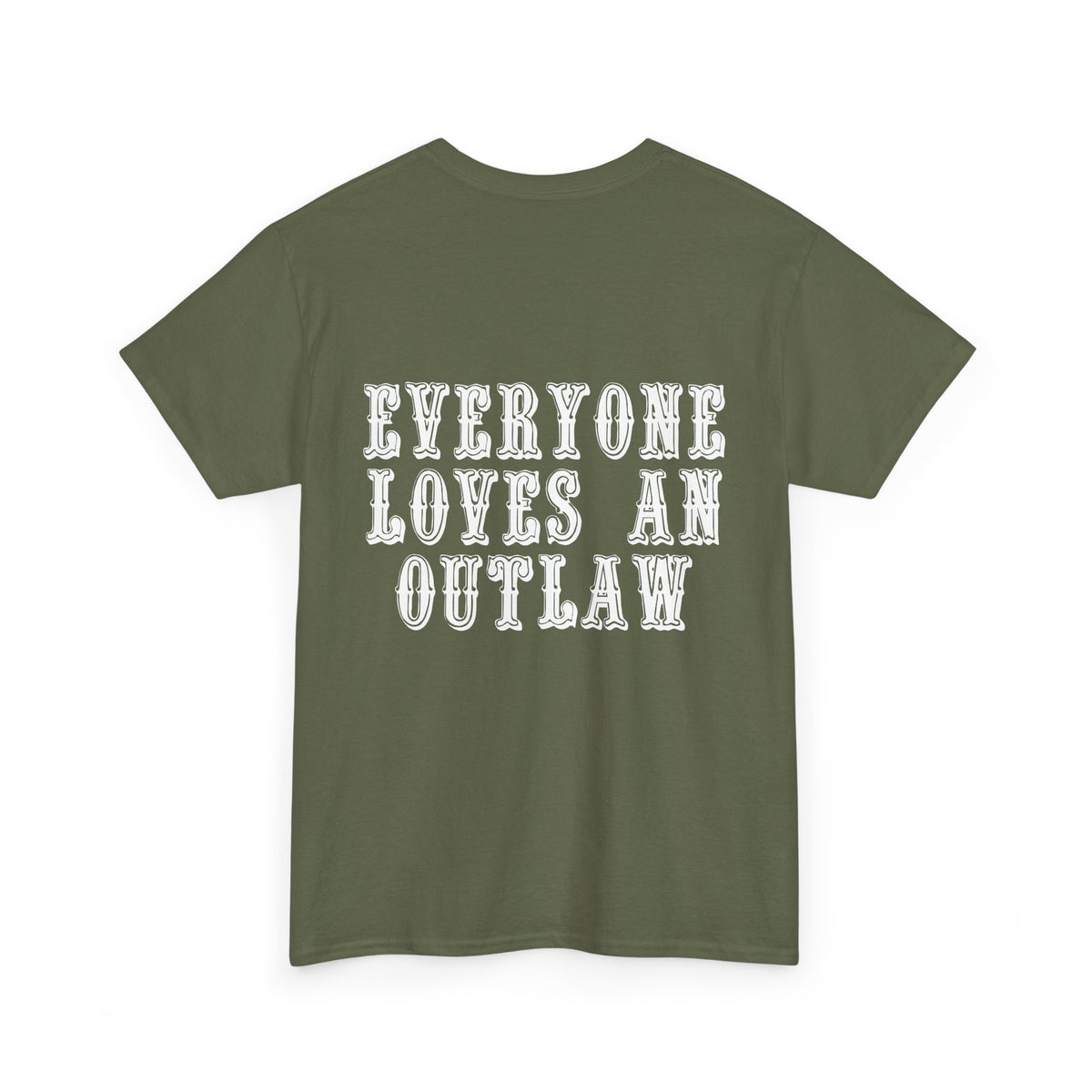 Unisex Heavy Cotton Outlaw (Clean) Tee