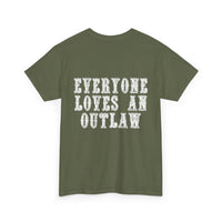 Unisex Heavy Cotton Outlaw (Clean) Tee