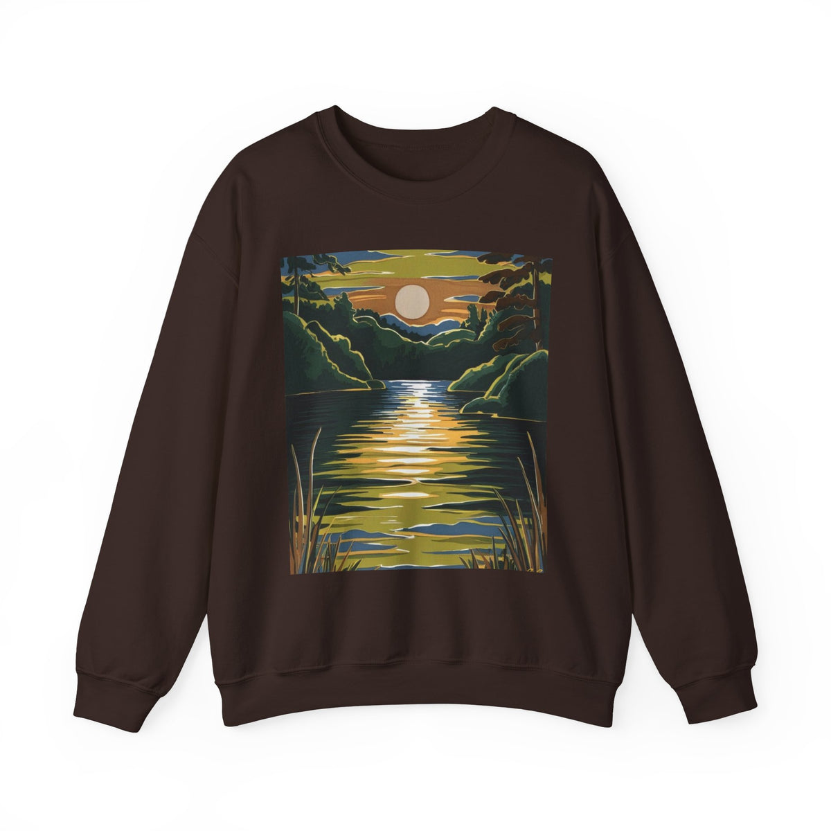 Unisex Crewneck Sweatshirt – Lake Design