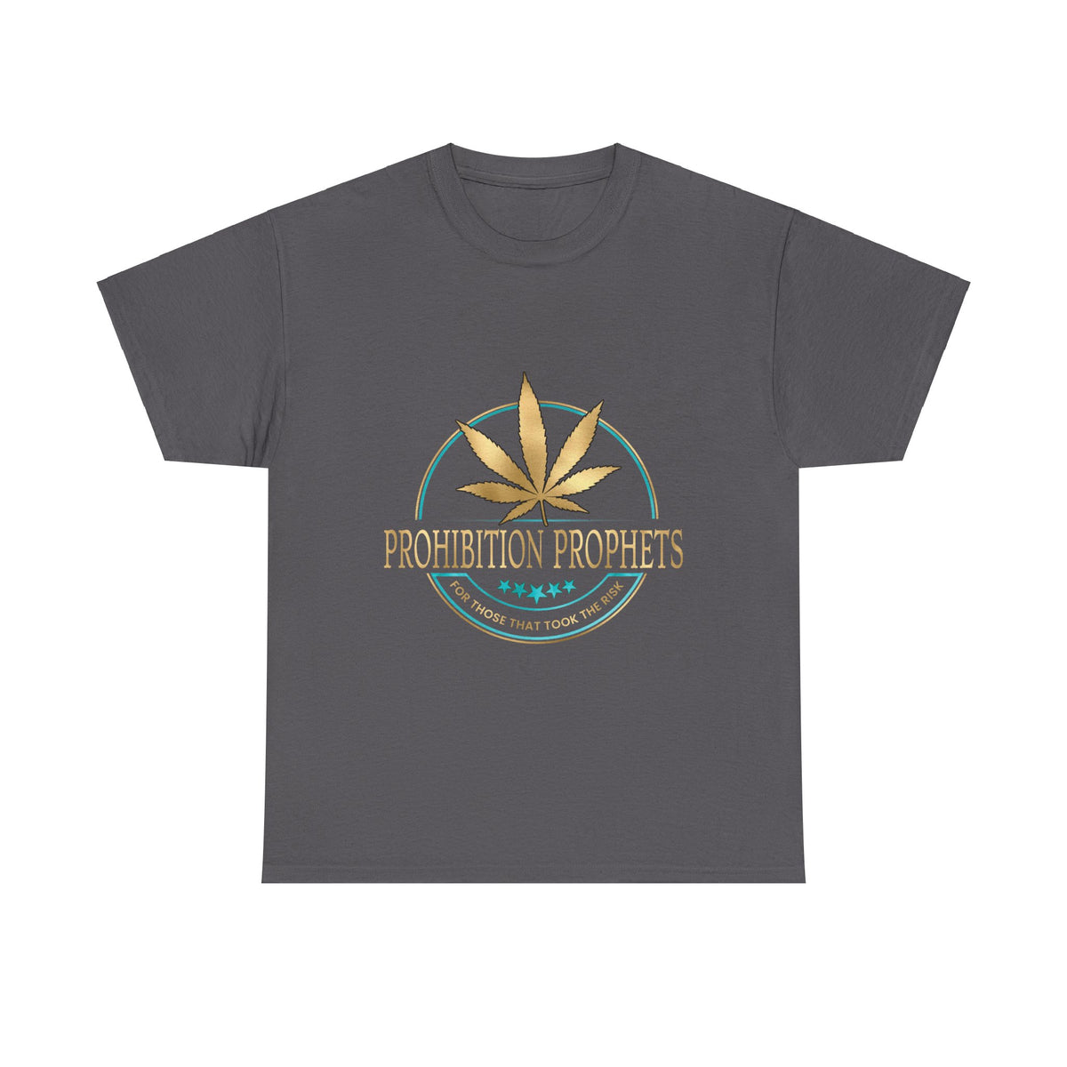 Prohibition Prophets Unisex Heavy Cotton Tee - Relaxed Cannabis Design Available in 28 colors!