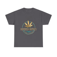 Prohibition Prophets Unisex Heavy Cotton Tee - Relaxed Cannabis Design Available in 28 colors!