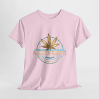 Prohibition Prophets Unisex Heavy Cotton Tee - Relaxed Cannabis Design