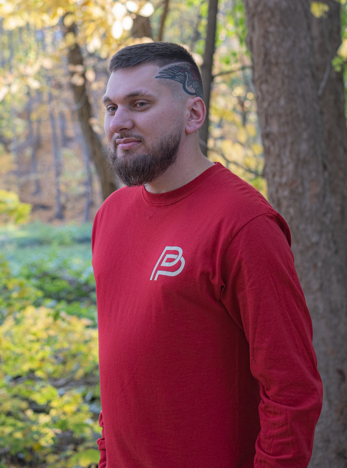 White Logo Prohibition Prophets Long Sleeve Tee