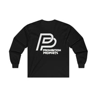 White Logo Prohibition Prophets Long Sleeve Tee